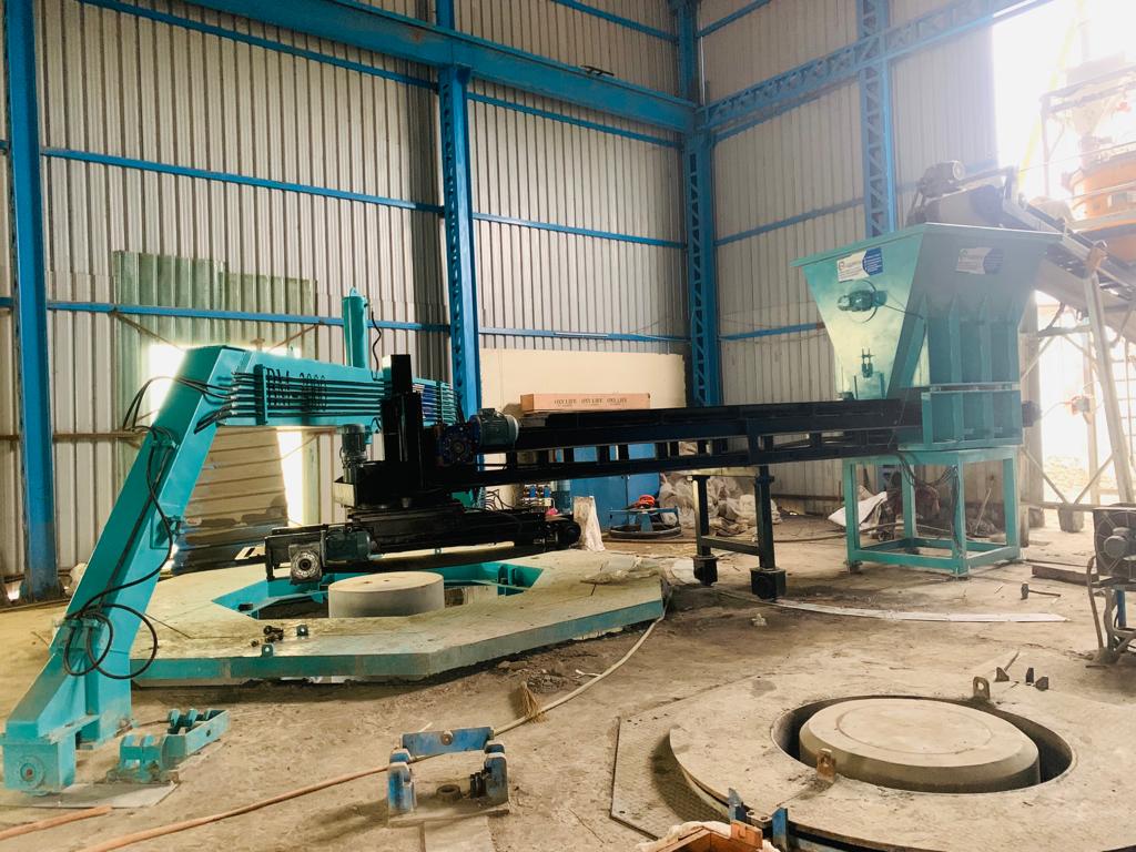 BM 2500 Vertical Concrete Pipe Making Machine