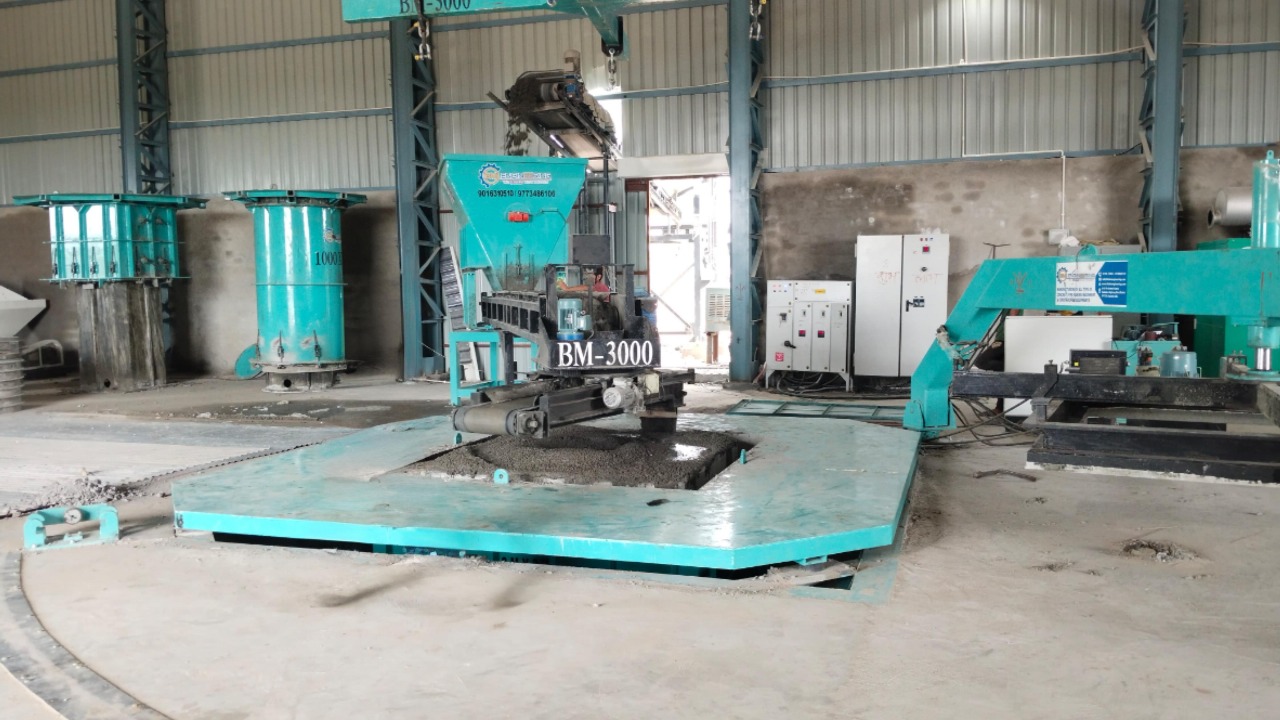 BM 3000 Vertical Concrete Pipe Making Machine
